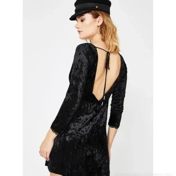 FREE PEOPLE Kat Velvet Mini - Picture 6 of 8